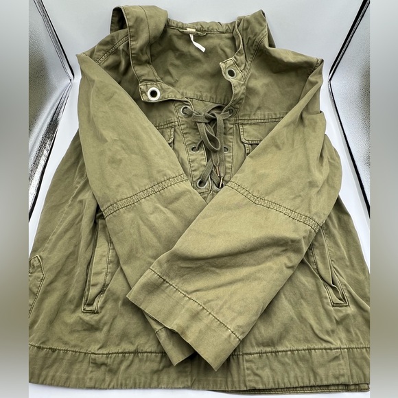 FREE PEOPLE Safari Hooded Pullover Jacket - Picture 6 of 11